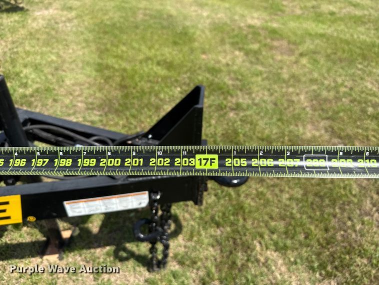 image for item ET6183 2024 Belshe WB-1 tilt deck equipment trailer
