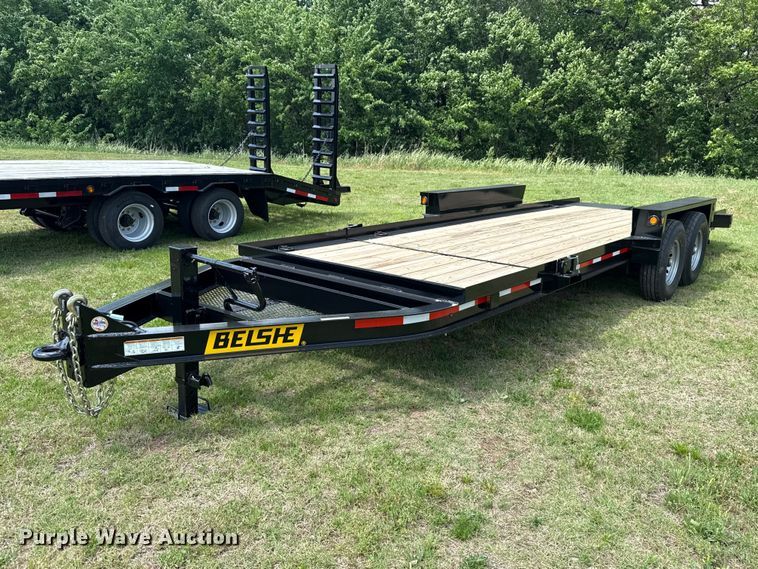 image for item ET6184 2025 Belshe TB16 tilt deck equipment trailer