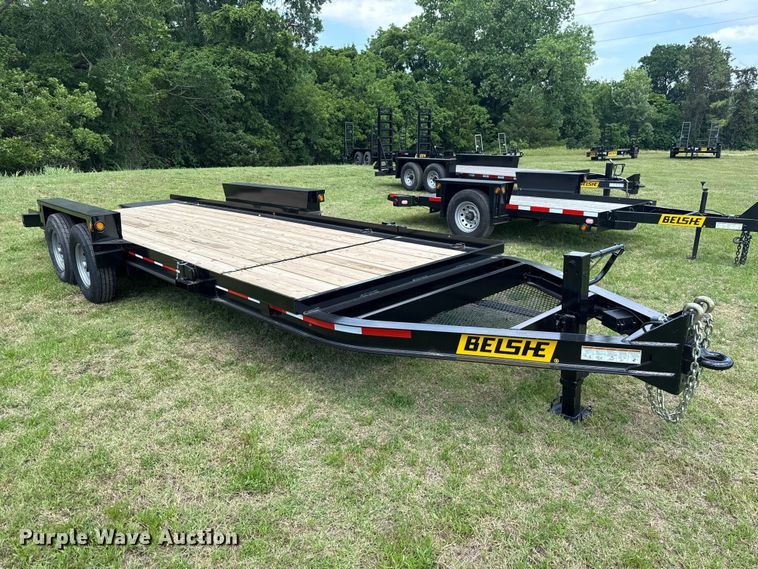 image for item ET6184 2025 Belshe TB16 tilt deck equipment trailer