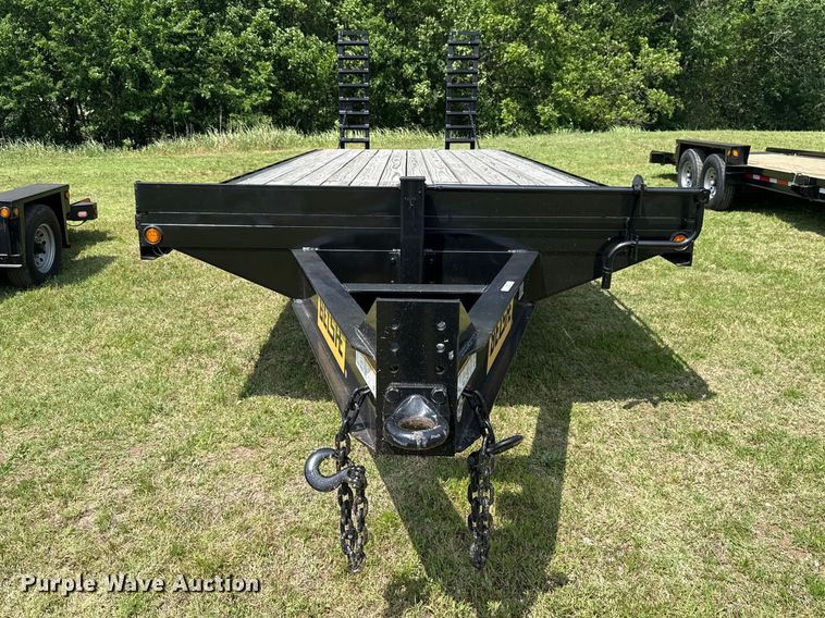 image for item ET6185 2024 Belshe DT255 equipment trailer