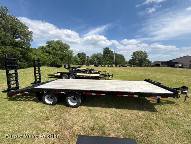 image for item ET6185 2024 Belshe DT255 equipment trailer