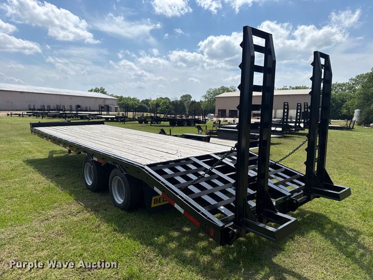 image for item ET6185 2024 Belshe DT255 equipment trailer