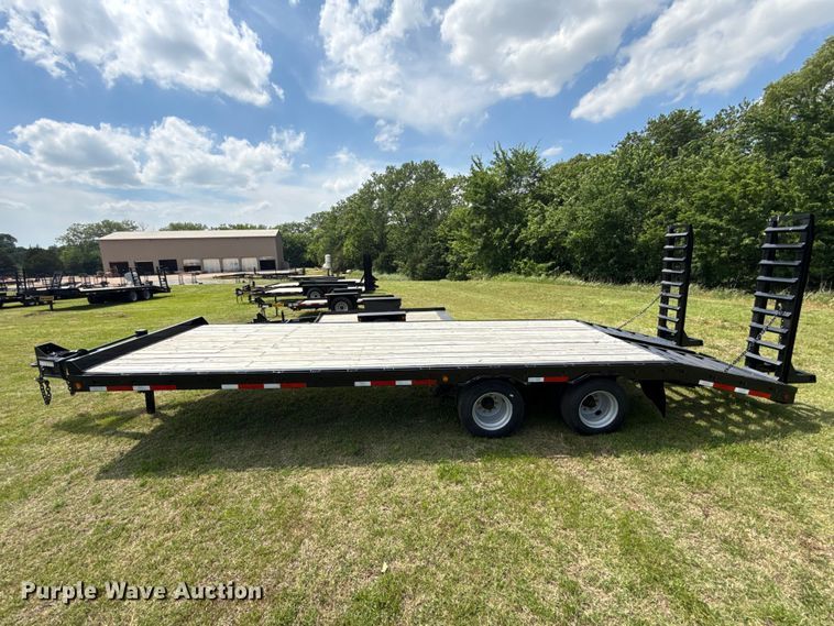 image for item ET6185 2024 Belshe DT255 equipment trailer