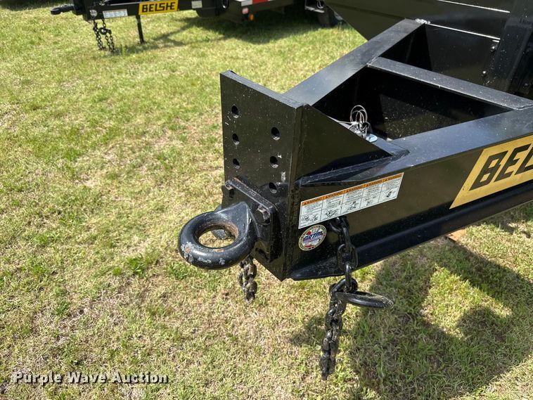 image for item ET6185 2024 Belshe DT255 equipment trailer