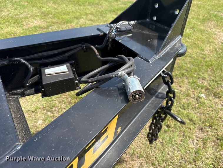 image for item ET6185 2024 Belshe DT255 equipment trailer