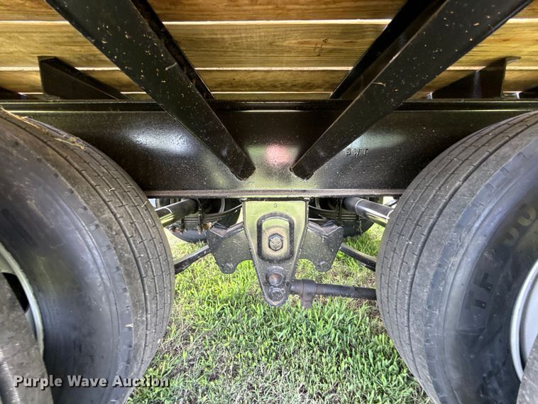 image for item ET6185 2024 Belshe DT255 equipment trailer