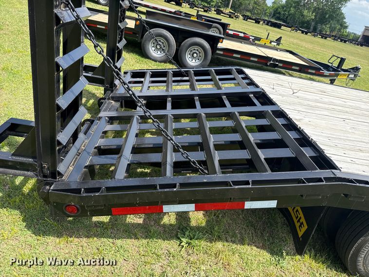 image for item ET6185 2024 Belshe DT255 equipment trailer
