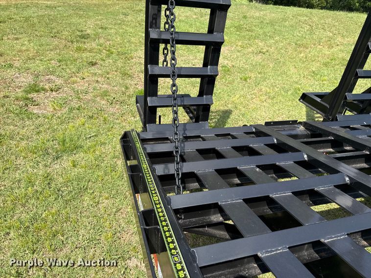 image for item ET6185 2024 Belshe DT255 equipment trailer