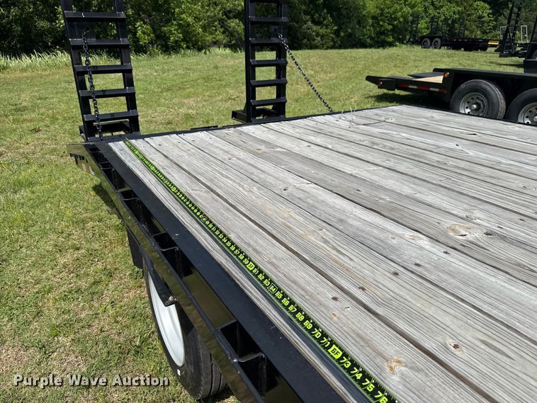 image for item ET6185 2024 Belshe DT255 equipment trailer