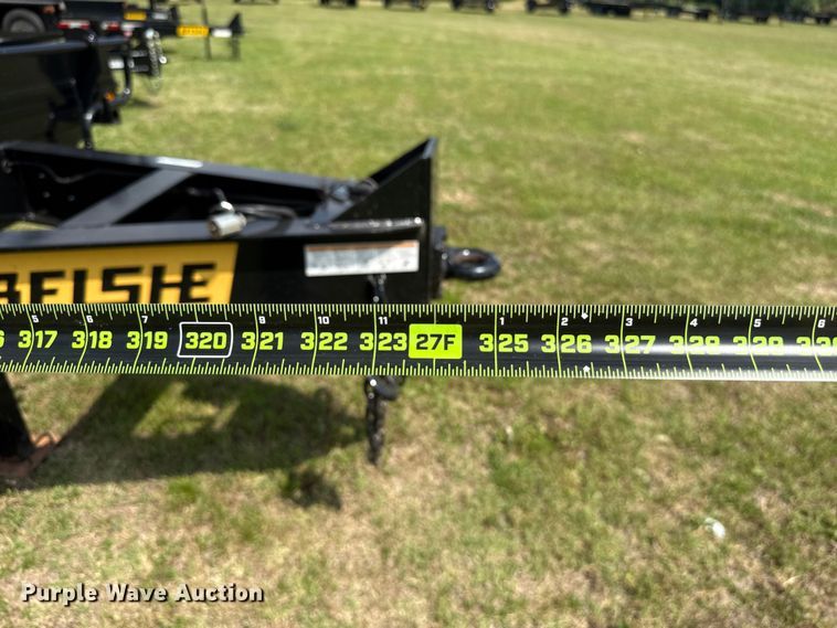 image for item ET6185 2024 Belshe DT255 equipment trailer