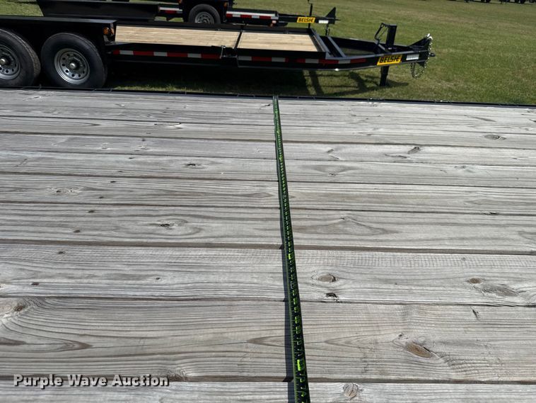 image for item ET6185 2024 Belshe DT255 equipment trailer