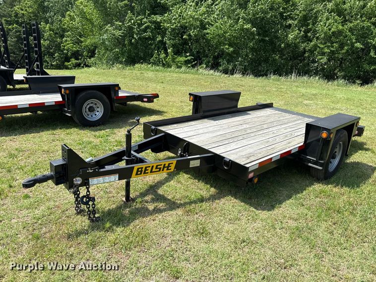 image for item ET6186 2024 Belshe WB-1 tilt deck utility trailer