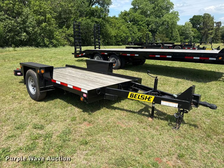 image for item ET6186 2024 Belshe WB-1 tilt deck utility trailer