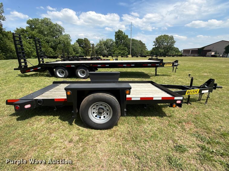 image for item ET6186 2024 Belshe WB-1 tilt deck utility trailer