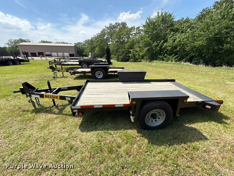 image for item ET6186 2024 Belshe WB-1 tilt deck utility trailer