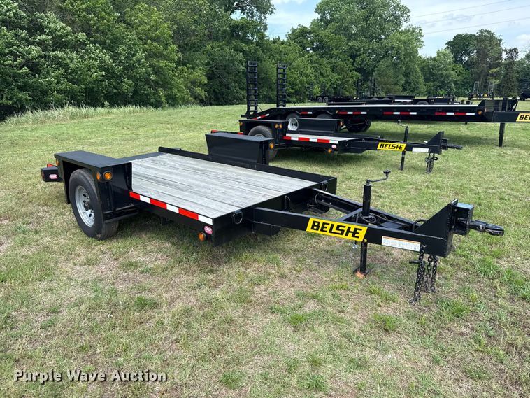 image for item ET6187 2024 Belshe WB-1 tilt deck utility trailer