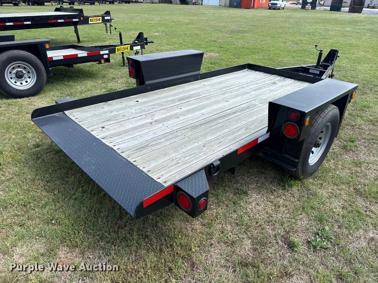 image for item ET6187 2024 Belshe WB-1 tilt deck utility trailer