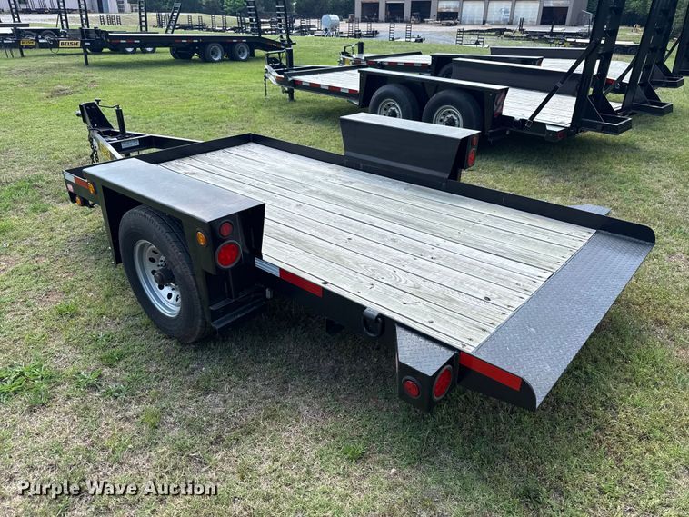 image for item ET6187 2024 Belshe WB-1 tilt deck utility trailer