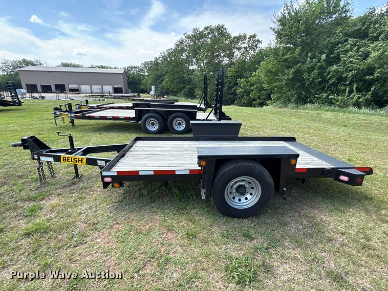 image for item ET6187 2024 Belshe WB-1 tilt deck utility trailer