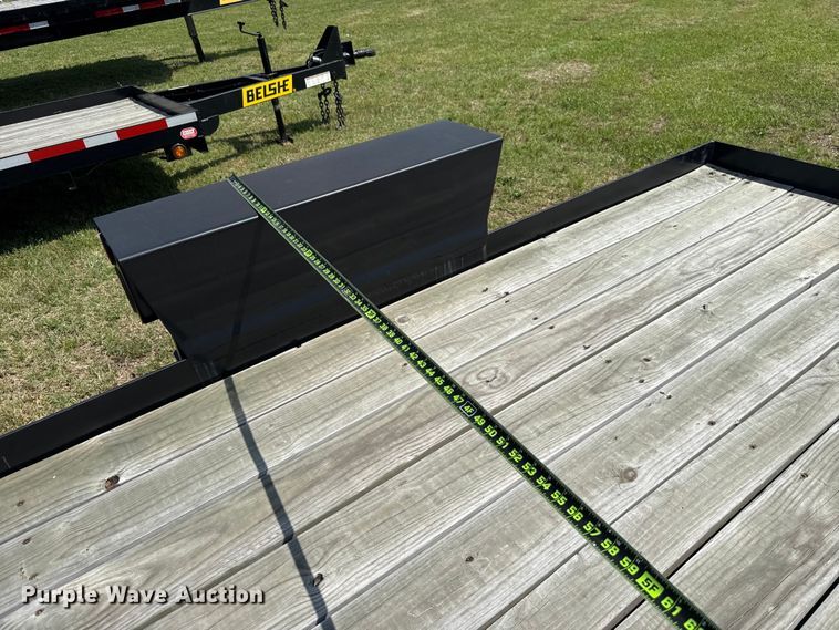 image for item ET6187 2024 Belshe WB-1 tilt deck utility trailer