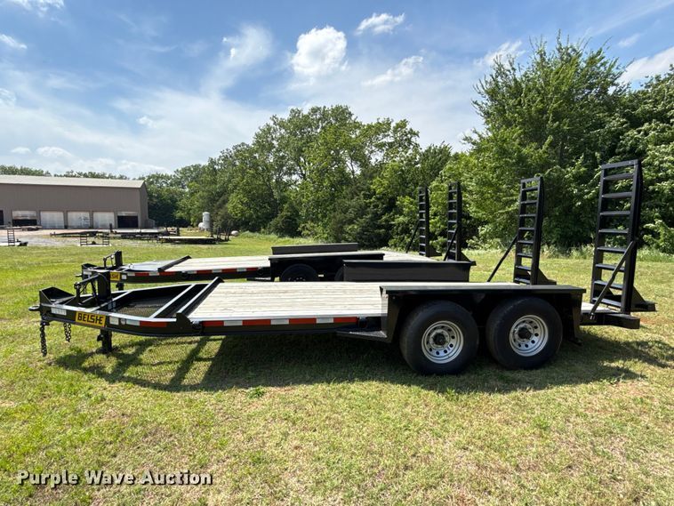 image for item ET6188 2024 Belshe WB14CX equipment trailer