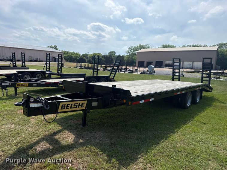 image for item ET6189 2024 Belshe DT256 equipment trailer