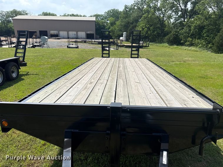 image for item ET6189 2024 Belshe DT256 equipment trailer
