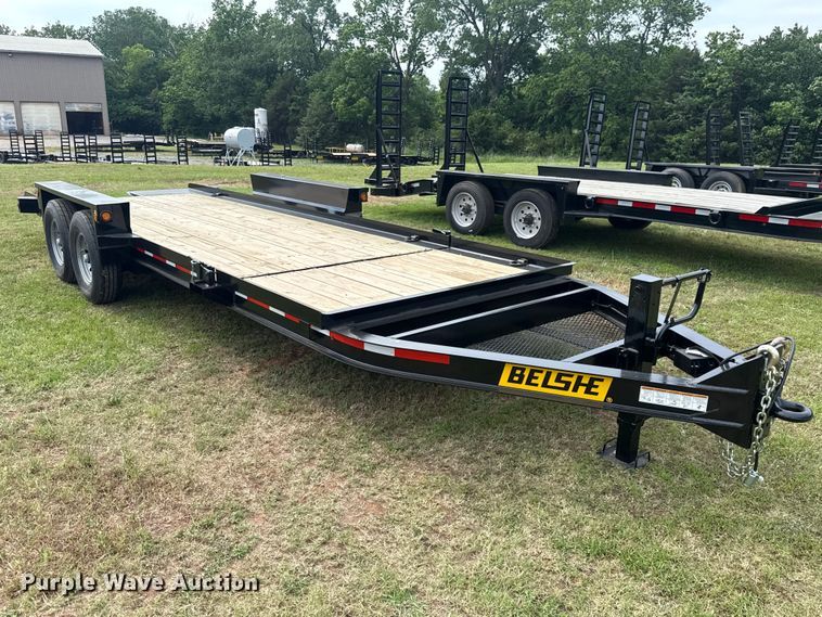 image for item ET6194 2025 Belshe TB16 tilt deck equipment trailer
