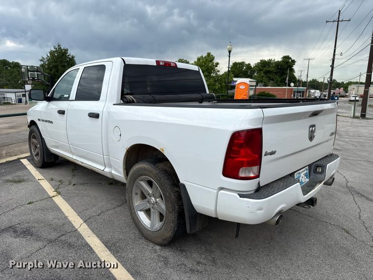 image for item ET6201 2012 Dodge Ram 1500 Crew Cab pickup truck
