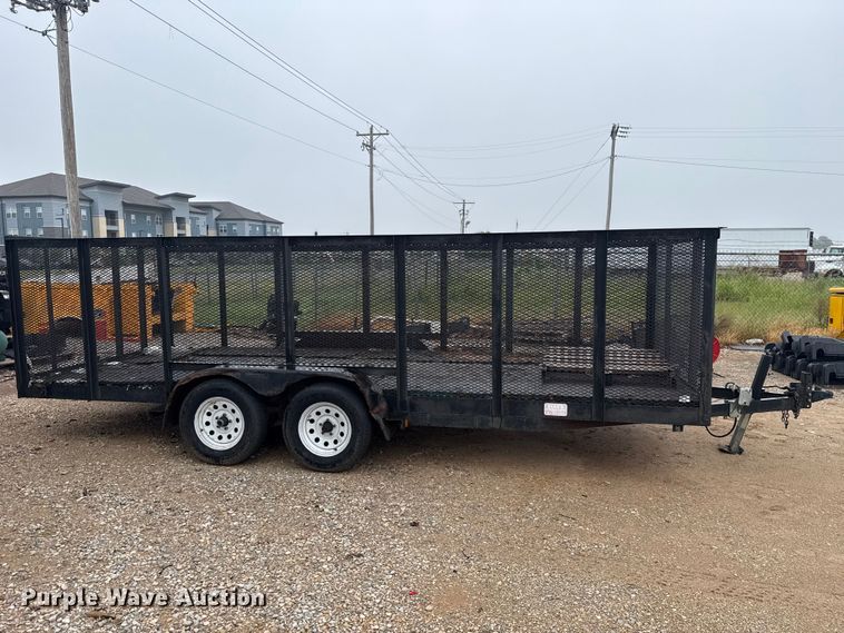 image for item ET6223 2017 Deans Trailers utility trailer
