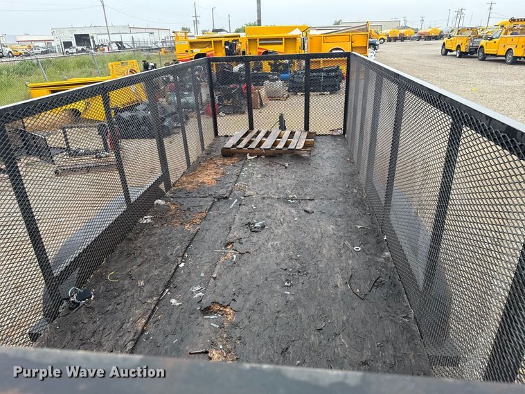 image for item ET6223 2017 Deans Trailers utility trailer