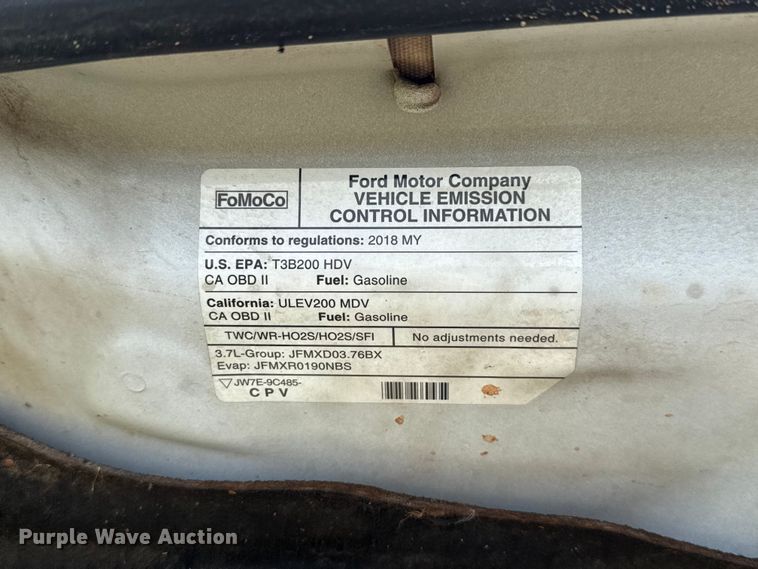 image for item ET6251 2018 Ford Transit 250 van