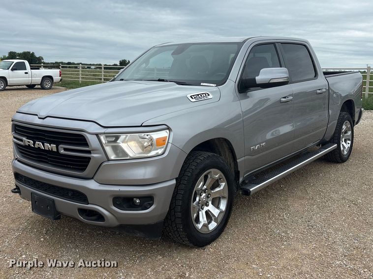image for item EU5524 2020 RAM 1500 Crew Cab pickup truck