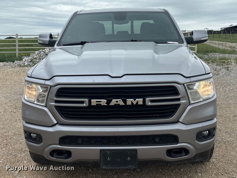 image for item EU5524 2020 RAM 1500 Crew Cab pickup truck