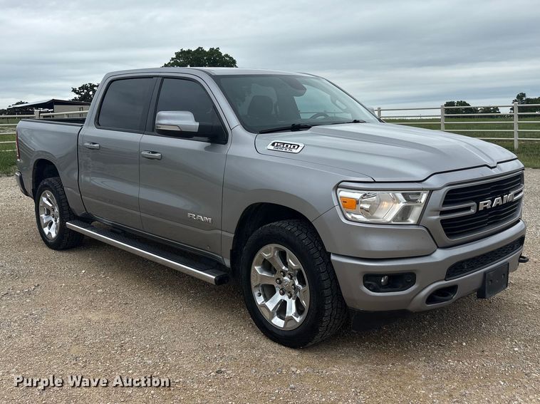 image for item EU5524 2020 RAM 1500 Crew Cab pickup truck