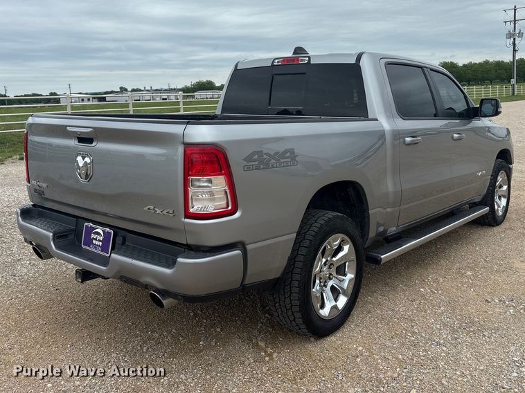 image for item EU5524 2020 RAM 1500 Crew Cab pickup truck