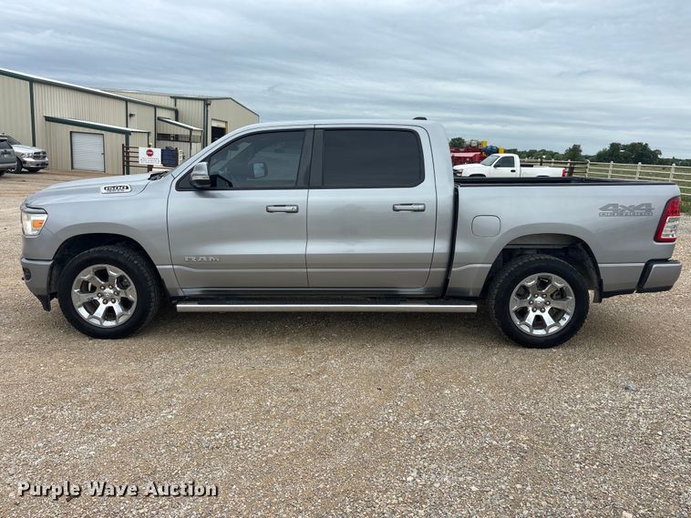 image for item EU5524 2020 RAM 1500 Crew Cab pickup truck