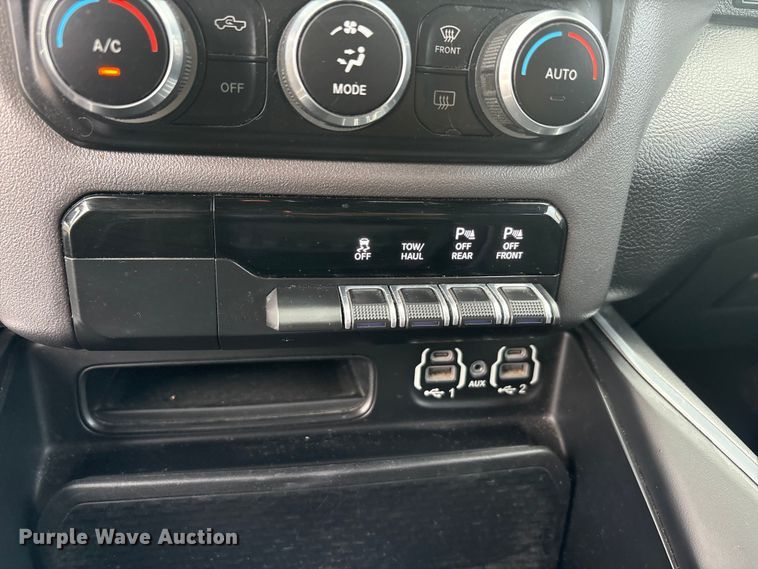 image for item EU5524 2020 RAM 1500 Crew Cab pickup truck
