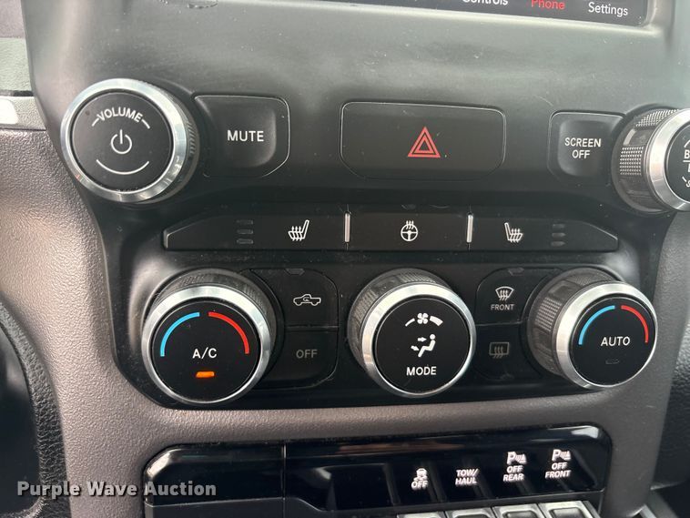 image for item EU5524 2020 RAM 1500 Crew Cab pickup truck