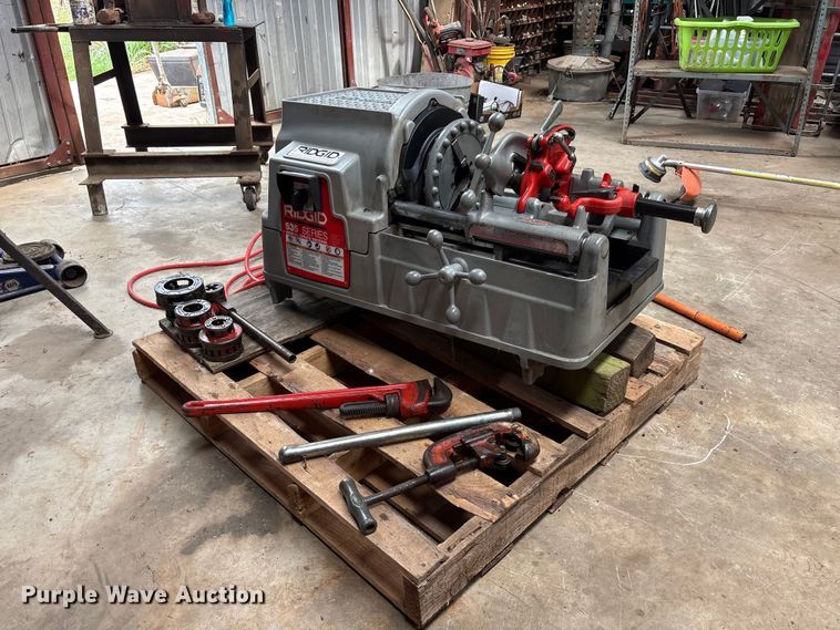 image for item EU5597 Rigid 535 pipe threader