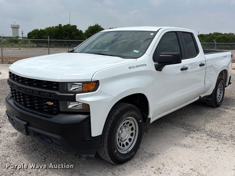 image for item EU5599 2020 Chevrolet Silverado 1500 Ext. Cab pickup truck