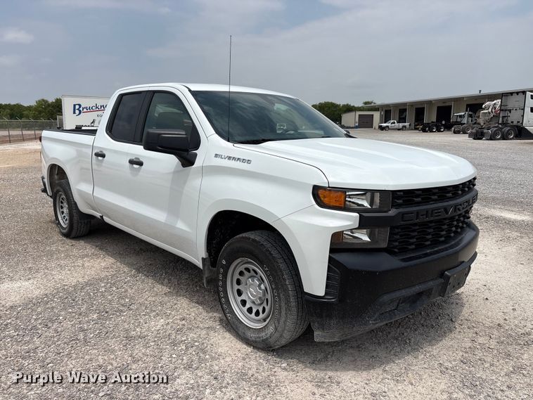 image for item EU5599 2020 Chevrolet Silverado 1500 Ext. Cab pickup truck