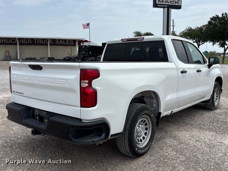 image for item EU5599 2020 Chevrolet Silverado 1500 Ext. Cab pickup truck