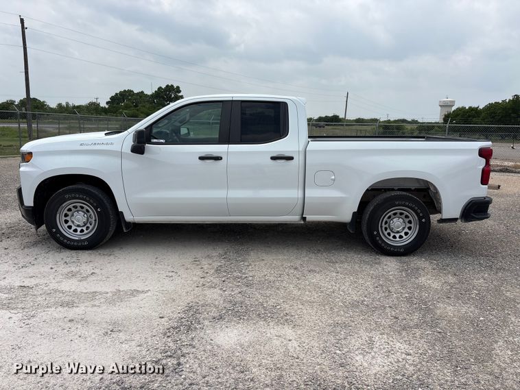 image for item EU5599 2020 Chevrolet Silverado 1500 Ext. Cab pickup truck