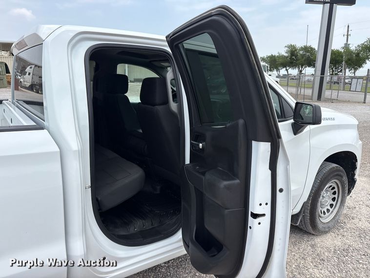 image for item EU5599 2020 Chevrolet Silverado 1500 Ext. Cab pickup truck