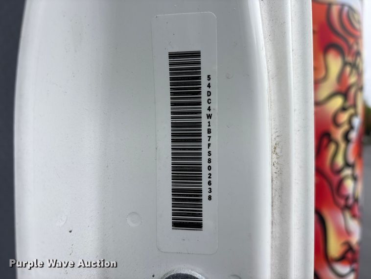 image for item EU8689 2015 Isuzu NPR box truck