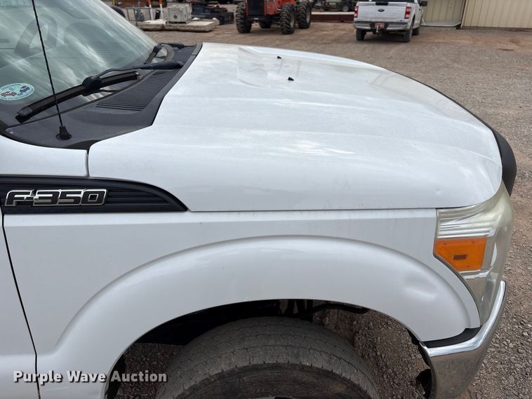 image for item EW0069 2016 Ford F-350 Ext. Cab pickup truck cab and chassis