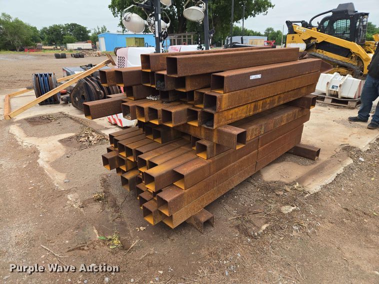 (67) joints of square tubing