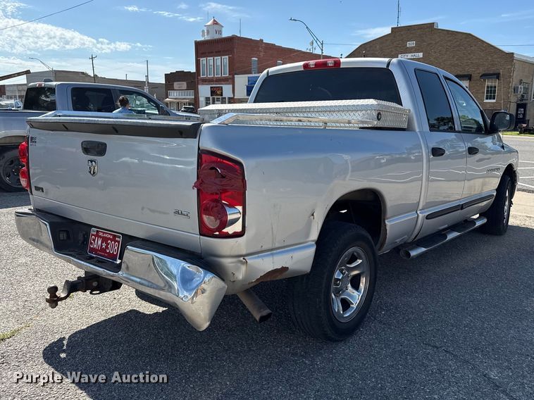 image for item EW4593 2007 Dodge Ram 1500 Crew Cab pickup truck