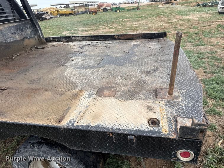 image for item FB6495 2008 Ford F350  Super Duty Crew Cab dump flatbed pickup truck